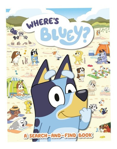 Libro Donde Esta Bluey Busca Y Encuentra Didactico Disney