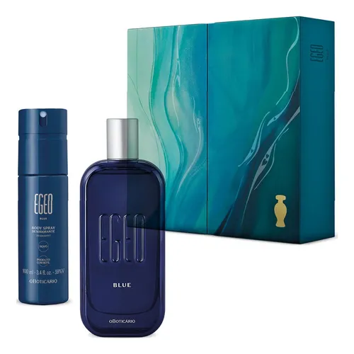 O Boticario Presente Perfume Egeo Blue Deo Colonia Masculino Volume Da Unidade 90 Ml