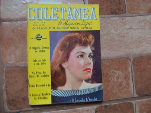 Coletânea Do Magazine Digest Ano I - Nº4 - Janeiro 1952