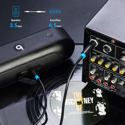 Cabo Audio P10 6.5mm X P2 3.5mm 1m Vention Babbf