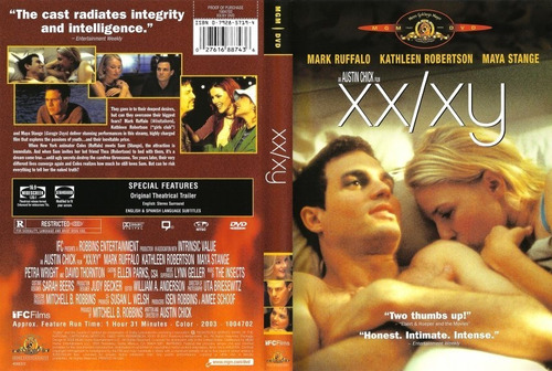 Xx/xy-una Pelicula De Austin Chick Con Mark Ruffalo-dvd 2002