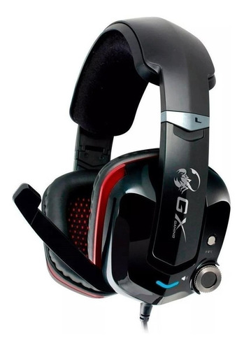 Imagen 1 de 4 de Audífonos gamer Genius GX Gaming Cavimanus negro