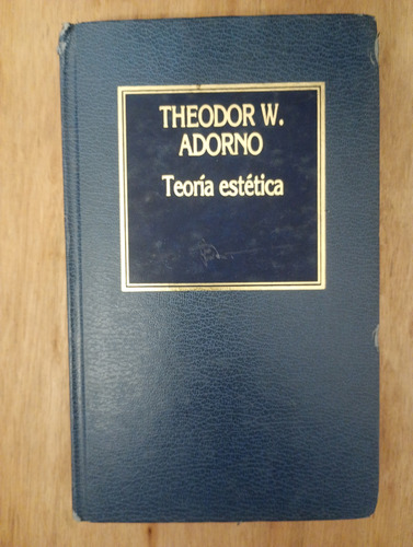 Teoría Estética - Theodor W. Adorno (Usado)