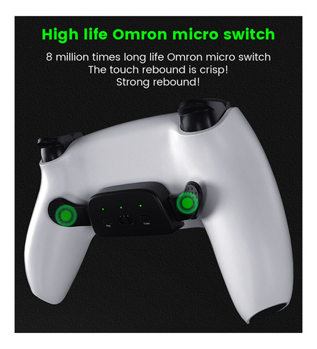 Botón Trasero S3 Data Frog Para Conectar El Controlador Ps5