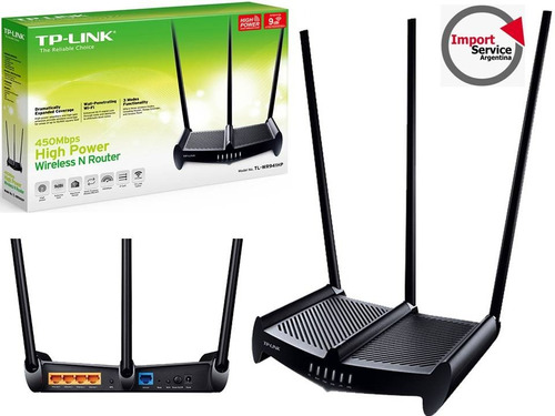 Router Tp-link Tl-wr941hp High Power 450 Mbps Alta Potencia!