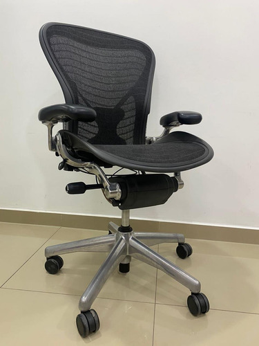 Cadeira Herman Miller Aeron C . Não Compra C Mercado Envios Grafite Mersh (Usado)