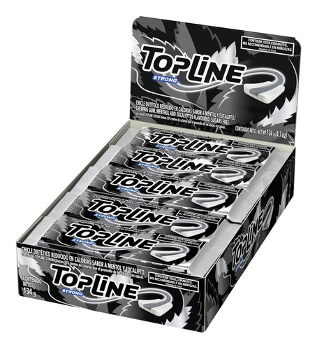 Chicle Topline Strong X 20 Unidades