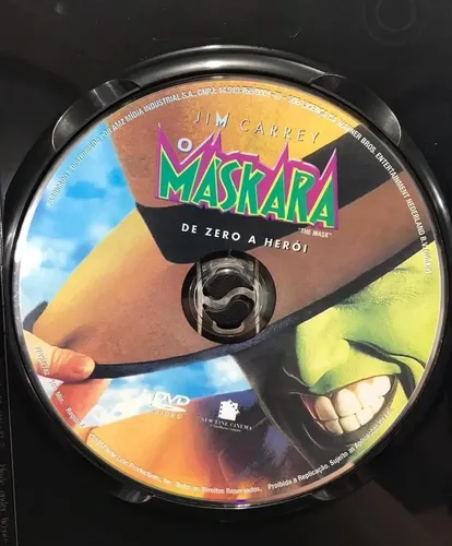 Dvd O Máskara 1994 Jim Carrey Original Dublado | MercadoLivre