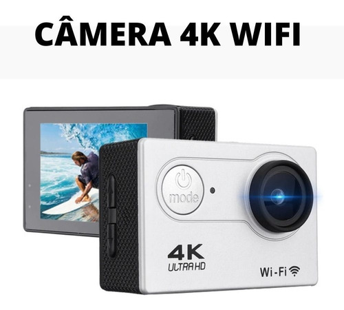 Câmera Action Go Cam Pro Ultra 4k Sport Wifi Hd Prova Dágua 