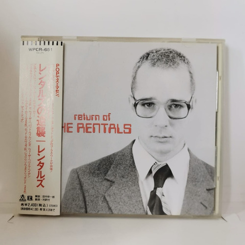 The Rentals Return Of The Rentals Cd Japones Obi Musicovinyl
