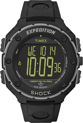 Timex Expedition Shock Xl - Reloj Con Correa De Resina De