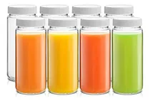Comprar Set De 8 Botellas De Vidrio Reutilizables Joyjolt 16 Oz Con 