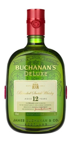 Imagen 1 de 6 de Whisky Buchanan's deluxe 12 años blended scotch 750 ml	