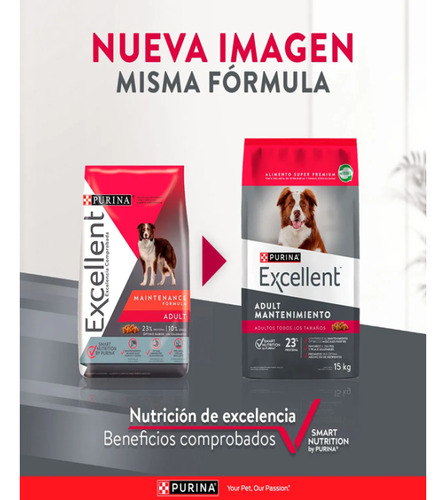 Excellent Formula Perro Adulto 20 Kg.