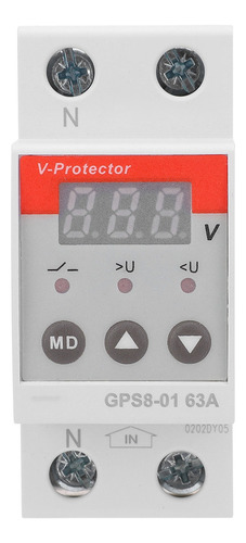 1 Pantalla Digital Con Protector De Voltaje Y Corriente