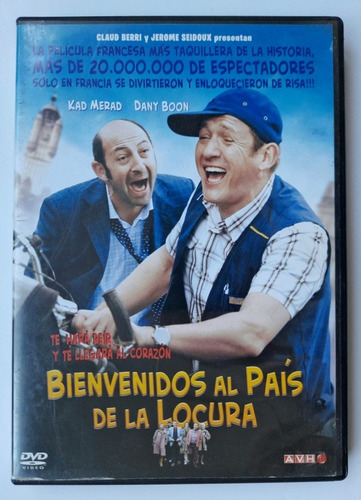 Bienvenidos Al Pais De La Locura Dvd Original - Los Germanes