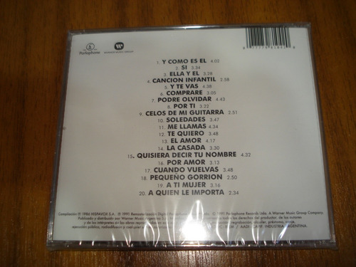 Cd Jose Luis Perales / 20 Grandes Exitos (nuevo Y Sellado)