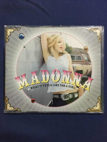 Madonna: What It Feels Like For A Girl - Cd Single Importado