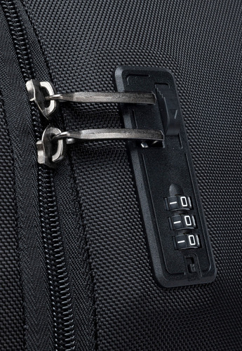 Ozil Mochila Executiva Notebook Rodinha Impermeável Urbana Cor Preto Desenho Do Tecido Liso