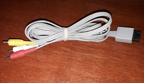 Cable De Audio Y Video Para Consola Wii Original