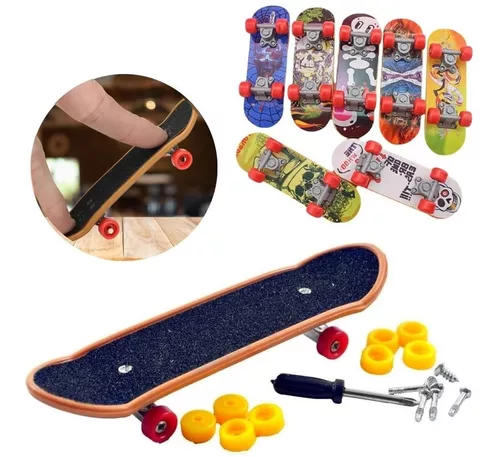 Pista de skate de dedo profissional fingerboard de madeira com