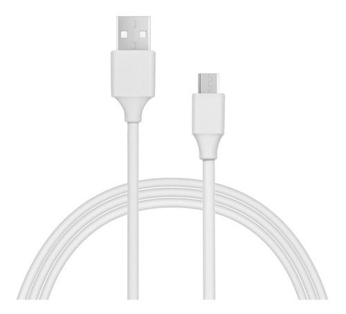 Imagen 1 de 3 de Cable Usb Largo 2m Compatible Con Samsung A10 A01 M01 J2 J5