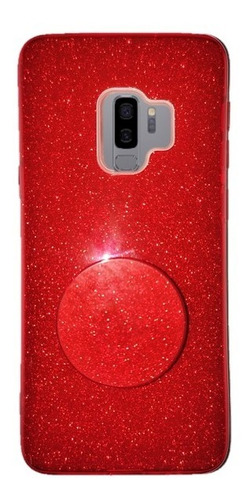 Capa Capinha Brilhante Glitter Pocket Socket Samsung S9