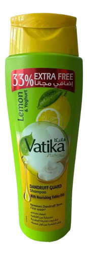 Shampoo Vatika Limon & Yoghurt 400 Ml 33% Extra
