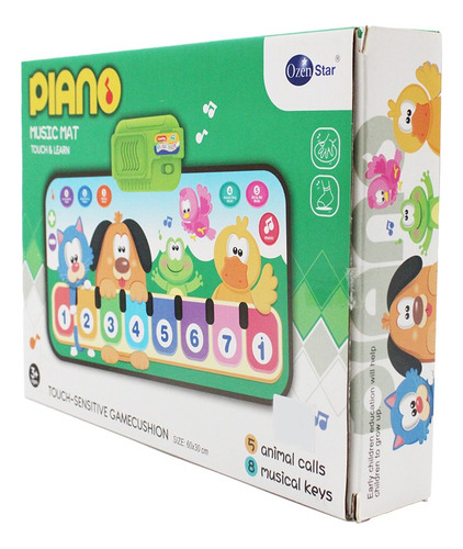 Tapete Piano Musical Para Bebes Interactivo