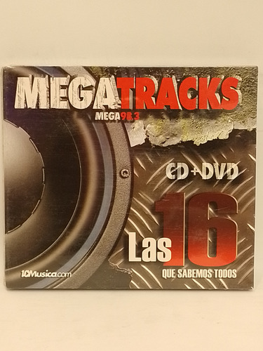 Mega Tracks Cd Y Dvd Las 16 Que Sabemos Todos Cd Nuevo 