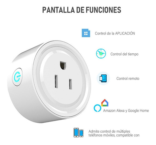 Wifi Enchufe Inteligente Enchufe Mini Enchufe