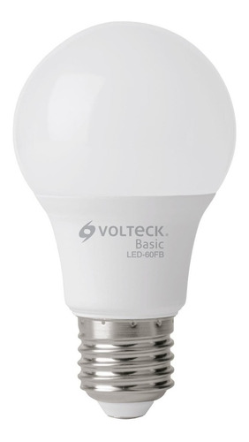 Lámpara De Led A19 8 W Luz De Día Basic Volteck 28061