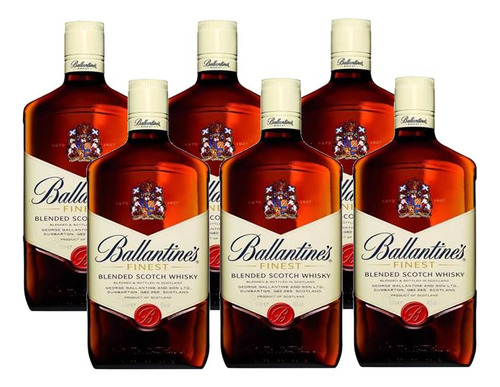 Whisky Ballantines Finest 08 Anos 1 Lt 06 Unidades
