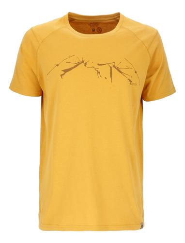 Polera Uyuni Hombre Mustard