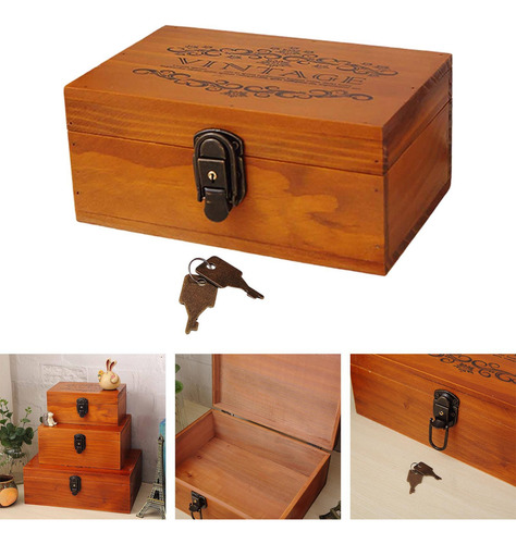 Diseño Antiguo De La Baratijas De La Caja De 213x14x10cm