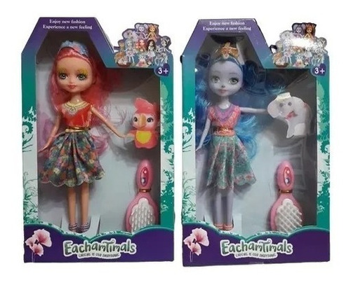 Muñecas Eachamtimals Para Las Princesas Las Barbie De Casa