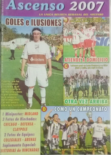 Revista Ascenso 552 Fotos Midland,chicago,colegiales,arenas (Usado)