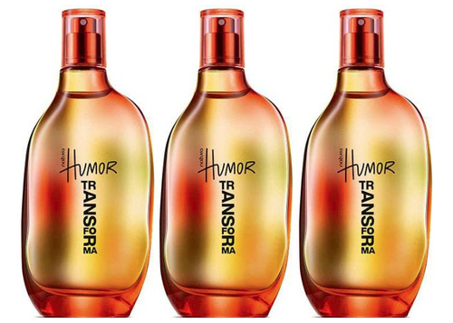 Perfume Humor Transforma Unisex Natura X3 Unidades