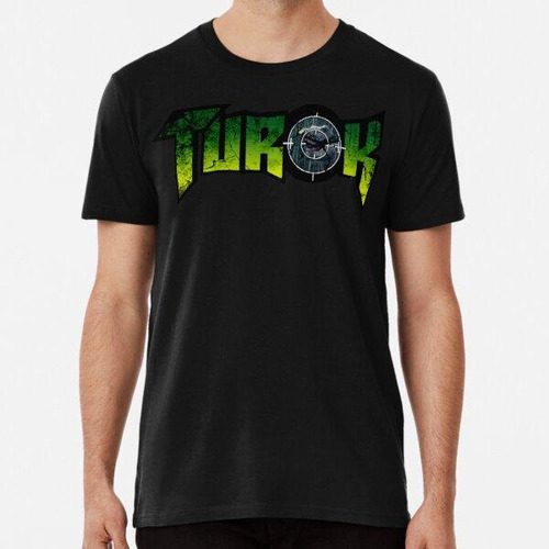 Remera Turok Dinosaur Hunter Logo Camisa Desgastada Algodon 