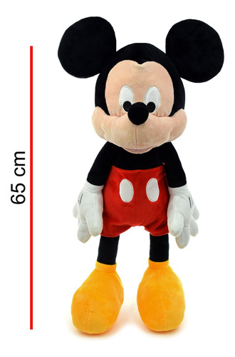 Imagen 2 de 6 de Peluche Mickey 65 Cm. Original Phi Phi Toys