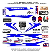 Comprar Stickers Calcos Kit Honda Xr 250 L Laminadas Tornasoladas