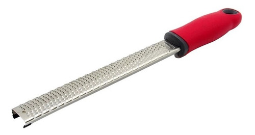 Imagen 7 de 9 de Rallador Manual Acero Inox Con Mango. Ajo, Jengibre, Limón