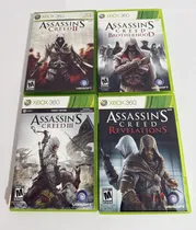 Comprar Set 4 Juegos Xbox 360 Assassins Creed 2\u002F3\u002Fbrotherhood\u002Frevel
