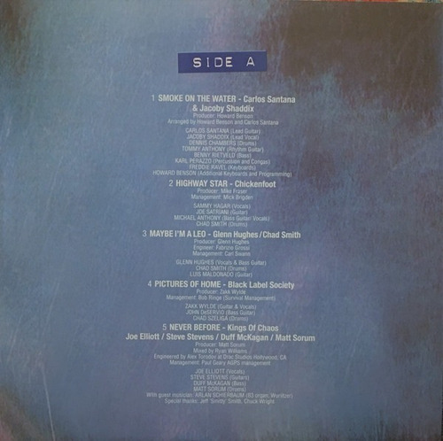 Imagen 3 de 6 de Vinilo Re-machined A Tribute To Deep Purple Nuevo/sellado