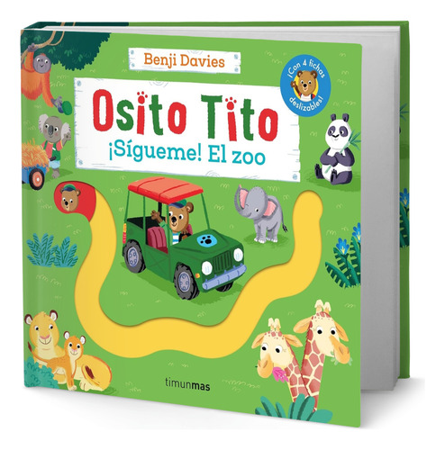 Libro Osito Tito. ¡sígueme! El Zoo [ Benji Davies ] Original