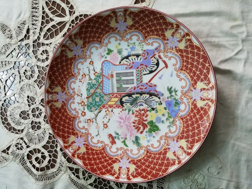 Exóticos Platos Decorativos De Porcelana China Y Otras!!