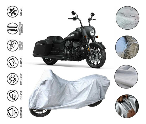 Lona Impermeable Moto Para Indian Springfield Dark Horse