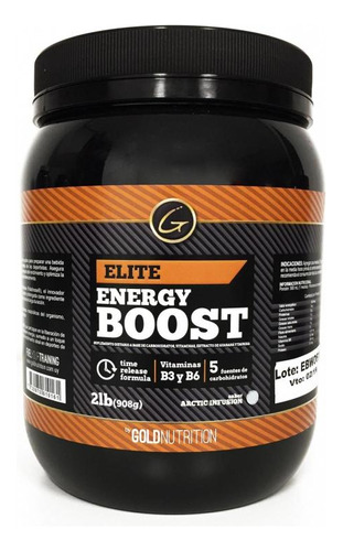 Energy Boost Gold Nutrition 2lb Artic Infusion