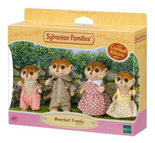 Edición especial de la familia Suricata de Sylvanian Families
