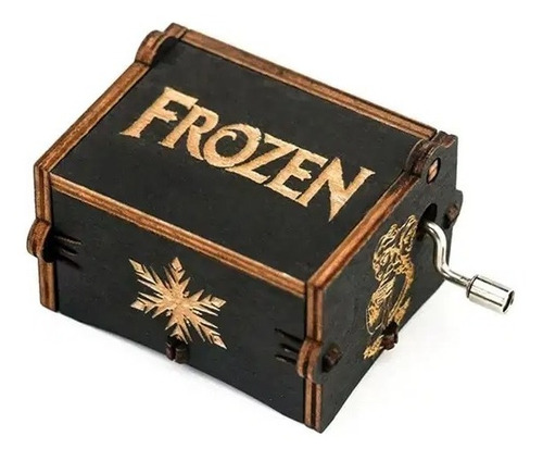 Caja Musical De Madera Frozen -